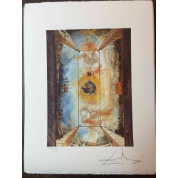 Salvador Dali Lithographie Offset 50x65 cm zertifiziert