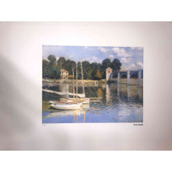 Claude Monet lithograph off set 50x70 cm