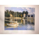 Claude Monet lithograph off set 50x70 cm