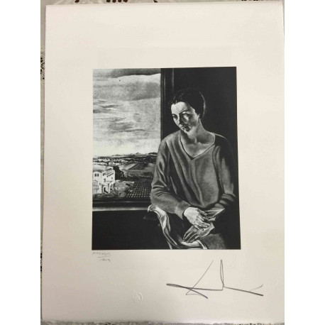 Salvador Dali Off set lithograph cm 50x65 certified