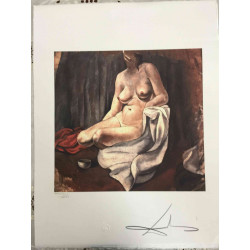 Conjunt de litografia de Salvador Dalí 50x65 cm certificat