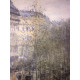 Litografía de Claude Monet fuera del juego 50x70 cm