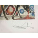 Salvador Dalí Litografía off set 50x65 cm certificado