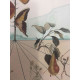 Salvador Dali Lithographie hors set 50x65 cm certifiée
