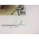 Salvador Dali Lithographie Offset 50x65 cm zertifiziert
