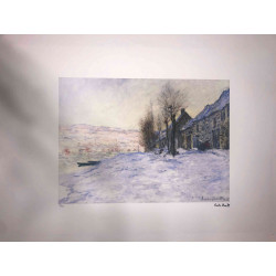 Claude Monet lithograph off set 50x70 cm