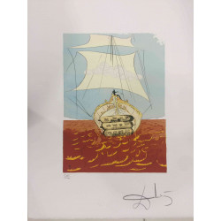 Setul de litografie Salvador Dali 50x65 cm certificat