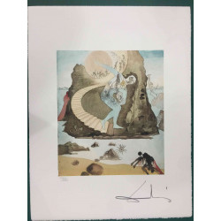 Salvador Dali Lithographie Offset 50x65 cm zertifiziert