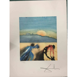 Setul de litografie Salvador Dali 50x65 cm certificat