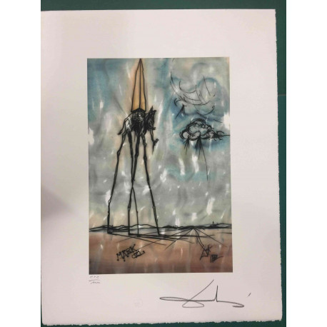 Setul de litografie Salvador Dali 50x65 cm certificat