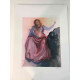 Salvador Dalí Litografía off set 50x70 cm certificado