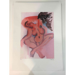 Litografická súprava Salvador Dali certifikovaná 50x70 cm