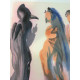 Salvador Dali Lithographie hors set 50x70 cm certifiée
