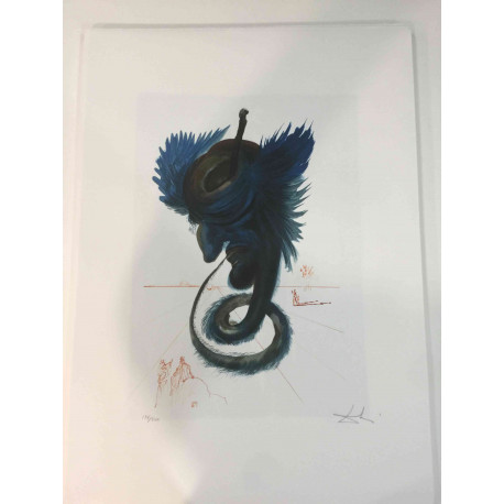 Litografická sada Salvador Dali s certifikací 50x70 cm