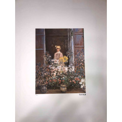 Claude Monet litografia off set cm 50x70