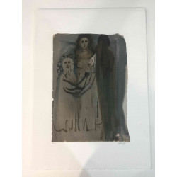 Setul de litografie Salvador Dali 50x70 cm certificat