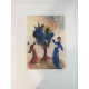 Salvador Dali Litografia off set Divina Commedia cm 50x70  certificata