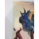 Salvador Dali Litografia off set Divina Commedia cm 50x70  certificata