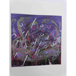 Litografická sada Mario Schifano certifikovaná 50x70 cm