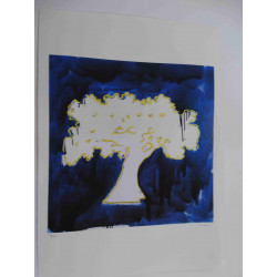 Mario Schifano Litografia off set 50x70 cm certificat