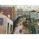 Maurice Utrillo Litografia off set 50x70 cm certificat