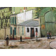 Maurice Utrillo Litografia off set 50x70 cm certificat