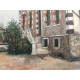 Maurice Utrillo 50x70 cm-ko offset litografia ziurtagiria