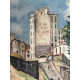 Maurice Utrillo Litografia off set 50x70 cm certificat