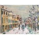 Maurice Utrillo Lithographie hors set 50x70 cm certifiée