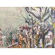 Maurice Utrillo Lithographie hors set 50x70 cm certifiée