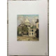 Maurice Utrillo 50x70 cm-ko offset litografia ziurtagiria