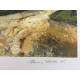 Maurice Utrillo Litografia off set 50x70 cm certificada