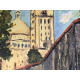 Maurice Utrillo Lithographie Offset 50x70 cm zertifiziert