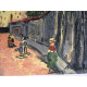 Maurice Utrillo Lithographie Offset 50x70 cm zertifiziert