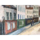 Maurice Utrillo Lithographie hors set 50x70 cm certifiée