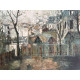 Maurice Utrillo Litografia off set 50x70 cm certificat