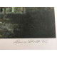 Maurice Utrillo Litografia off set 50x70 cm certificat