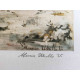 Maurice Utrillo Off set lithograph cm 50x70 certified