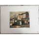 Zestaw litograficzny Maurice Utrillo offsetowy 50x70 cm z certyfikatem