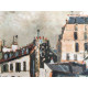 Zestaw litograficzny Maurice Utrillo offsetowy 50x70 cm z certyfikatem