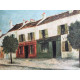 Maurice Utrillo Off set lithograph cm 50x70 certified
