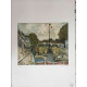 Zestaw litograficzny Maurice Utrillo offsetowy 50x70 cm z certyfikatem