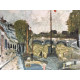 Zestaw litograficzny Maurice Utrillo offsetowy 50x70 cm z certyfikatem