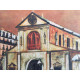 Litografická ofseta Maurice Utrillo certifikovaná 50x70 cm