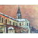 Litografická ofseta Maurice Utrillo certifikovaná 50x70 cm