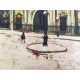 Litografická ofseta Maurice Utrillo certifikovaná 50x70 cm