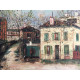 Maurice Utrillo Litografía off set 50x70 cm certificado