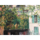 Maurice Utrillo Litografía off set 50x70 cm certificada