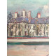 Maurice Utrillo 50x70 cm-ko offset litografia ziurtagiria