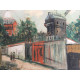Maurice Utrillo Litografia off set 50x70 cm certificat